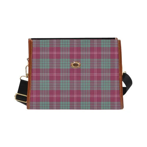 Scottish Crawford Ancient Clan Tartan Waterproof Canvas Bag Tartan Plaid 2