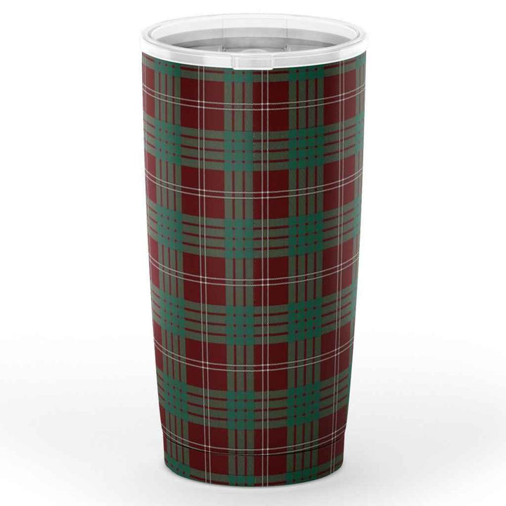 Scottish Crawford Clan Crest Tartan Insulated Tumbler Tartan Plaid 2