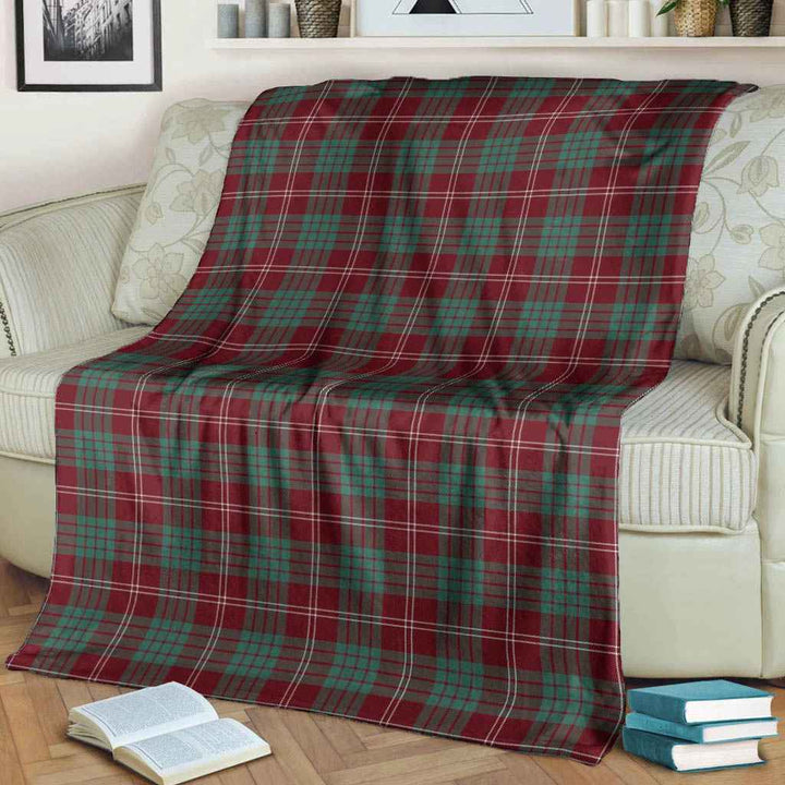 Scottish Crawford Modern Clan Tartan Blanket Tartan Plaid 3