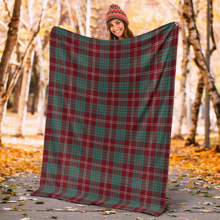 Scottish Crawford Modern Clan Tartan Blanket Tartan Plaid 4