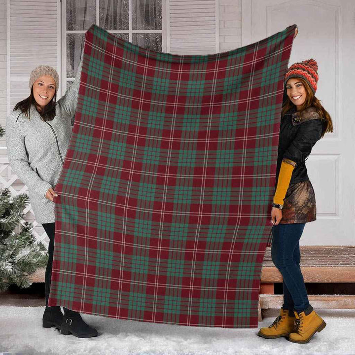 Scottish Crawford Modern Clan Tartan Blanket Tartan Plaid 5