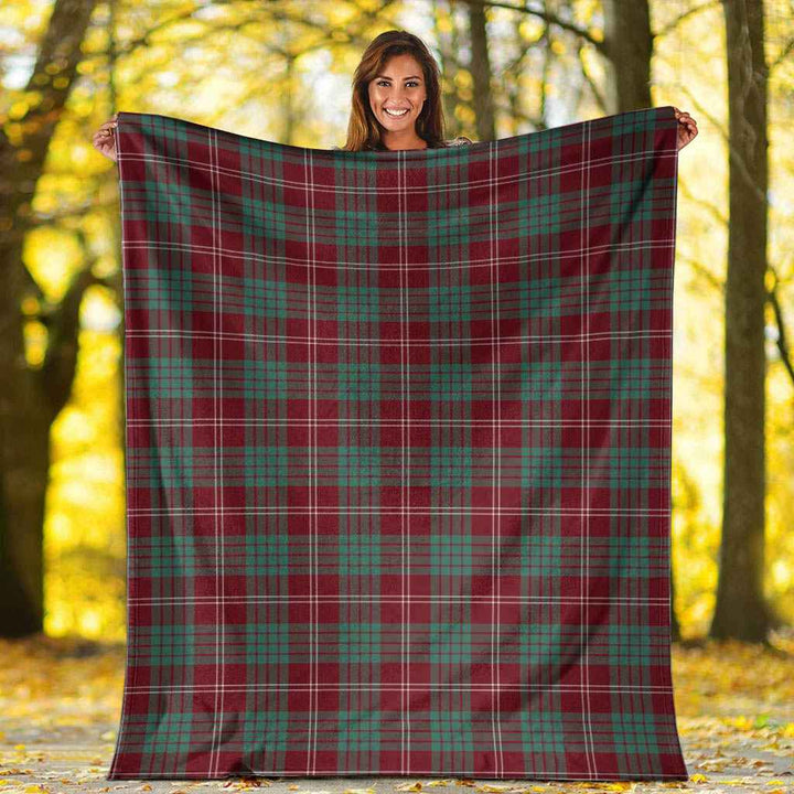 Scottish Crawford Modern Clan Tartan Blanket Tartan Plaid 6
