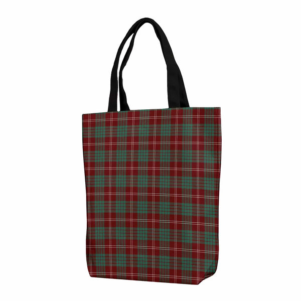 Scottish Crawford Modern Clan Tartan Canvas Bag With Shoulder Strap Tartan Plaid 1