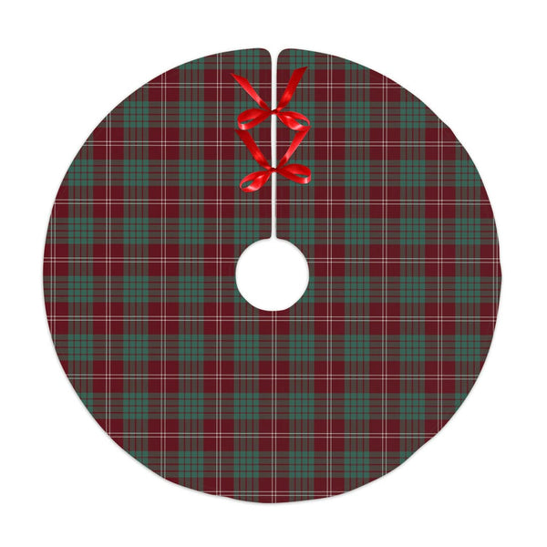 Scottish Crawford Modern Clan Tartan Christmas Tree Skirt No Tassels 1 Tartan Plaid