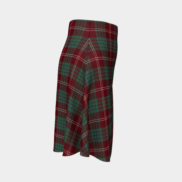 Scottish Crawford Modern Clan Tartan Flare Skirt Tartan Plaid 3
