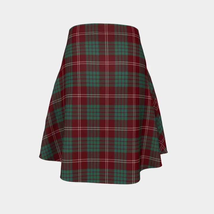 Scottish Crawford Modern Clan Tartan Flare Skirt Tartan Plaid 4