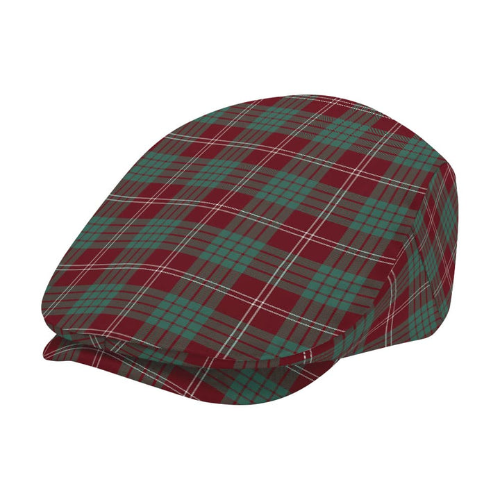 Scottish Crawford Modern Clan Tartan Flat Cap Tartan Plaid 2
