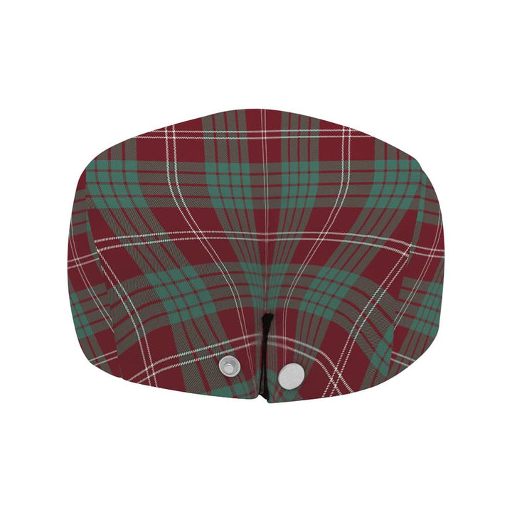 Scottish Crawford Modern Clan Tartan Flat Cap Tartan Plaid 4