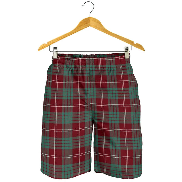 Scottish Crawford Modern Clan Tartan Men's Shorts