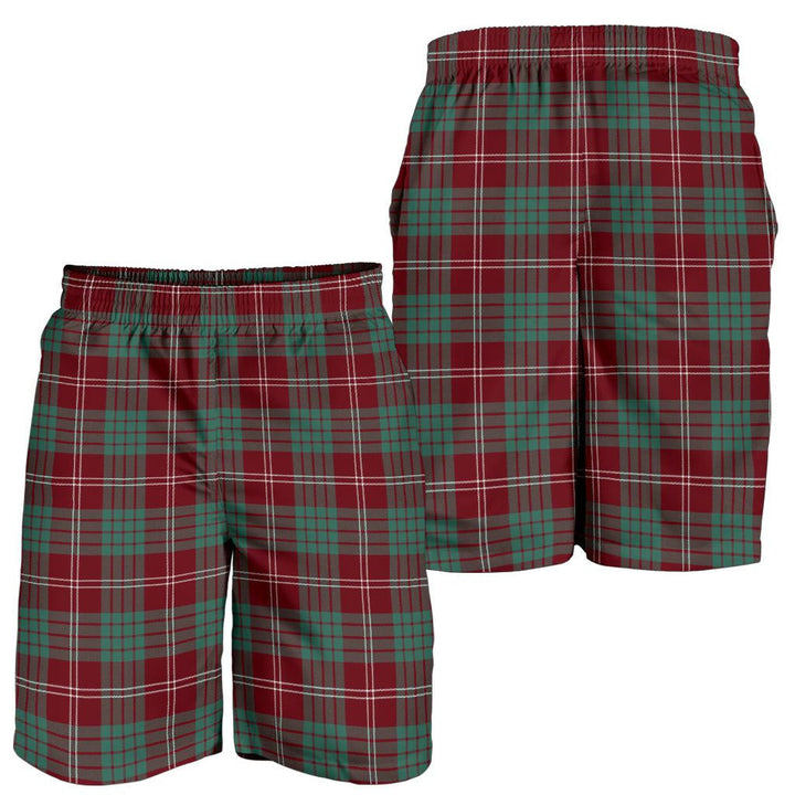 Scottish Crawford Modern Clan Tartan Men's Shorts