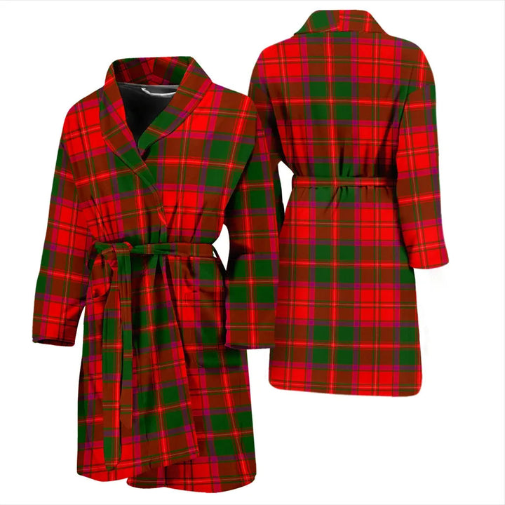 Scottish Crief District Clan Tartan Bathrobe 3