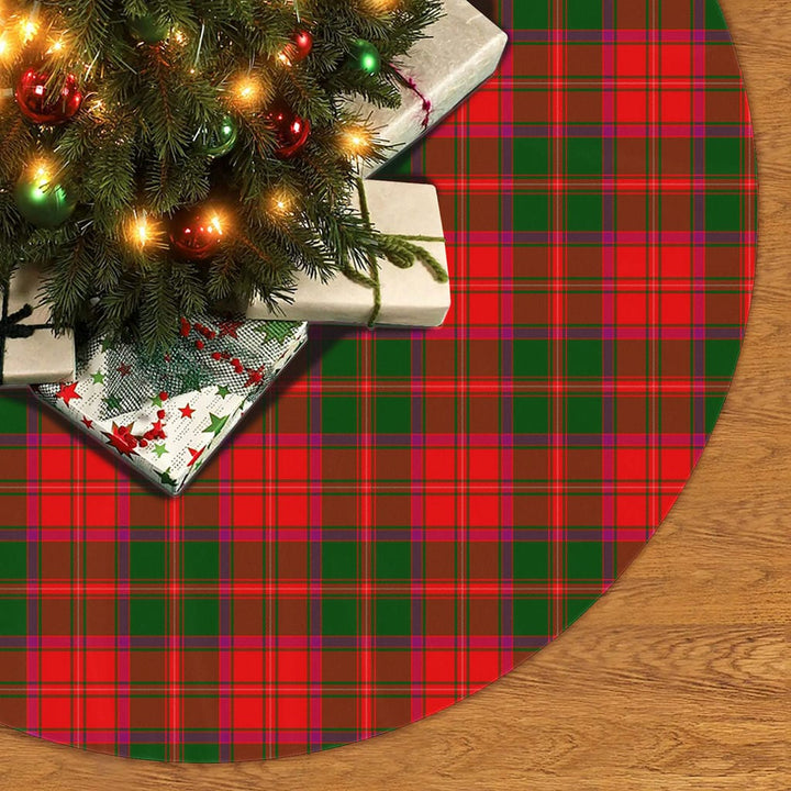 Scottish Crief District Clan Tartan Christmas Tree Skirt No Tassels 2 Tartan Plaid