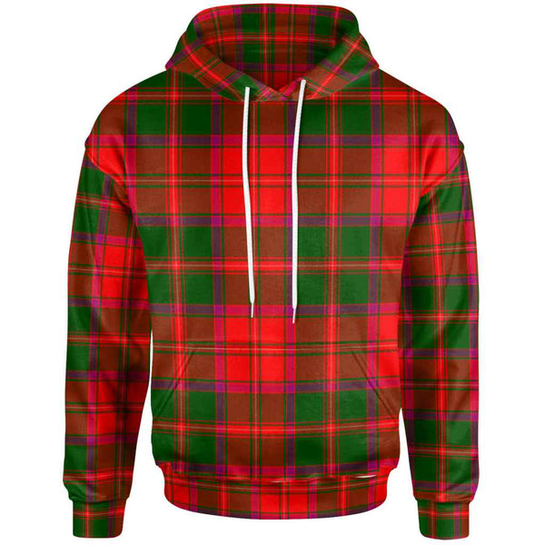 Scottish Crief District Clan Tartan Hoodie Front Side Tartan Plaid