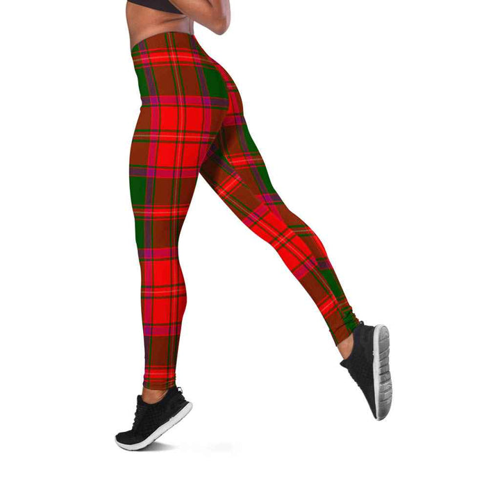 Scottish Crief District Clan Tartan Women Leggings Tartan Plaid 2