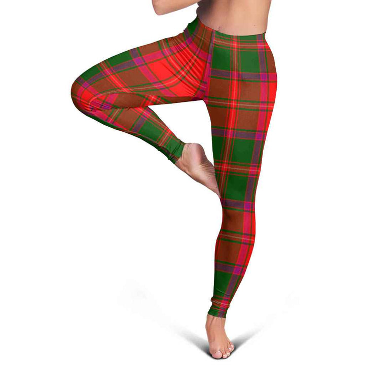 Scottish Crief District Clan Tartan Women Leggings Tartan Plaid 5