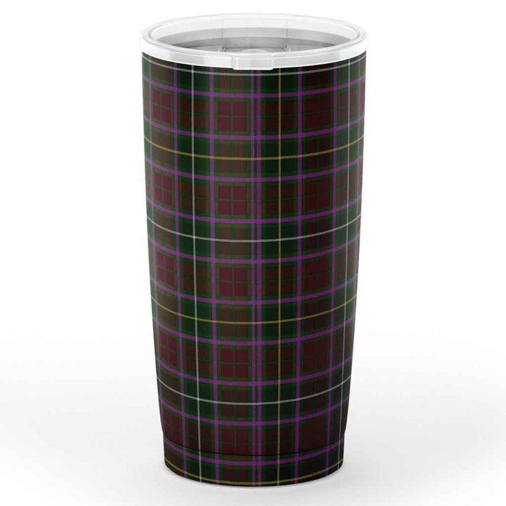 Scottish Crosbie Clan Crest Tartan Insulated Tumbler Tartan Plaid 2