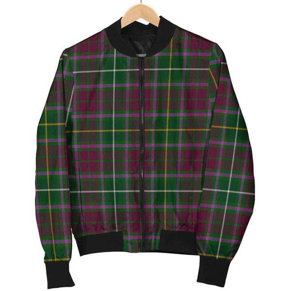 Scottish Crosbie Clan Tartan Bomber Jacket Tartan Plaid 1