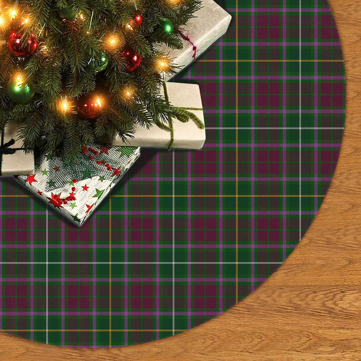 Scottish Crosbie Clan Tartan Christmas Tree Skirt No Tassels 2 Tartan Plaid