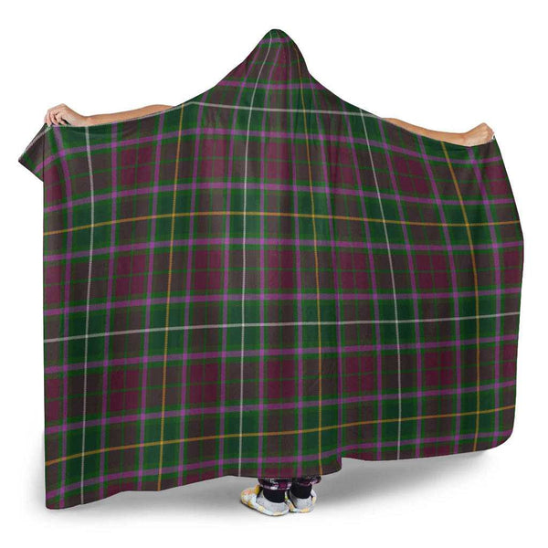 Scottish Crosbie Clan Tartan Hooded Blanket Tartan Plaid 2
