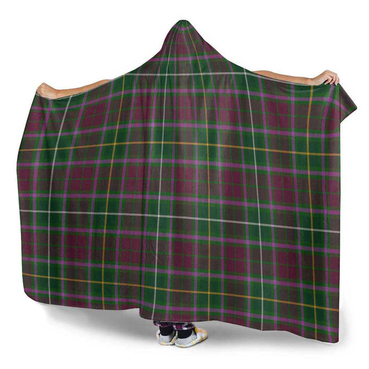 Scottish Crosbie Clan Tartan Hooded Blanket Tartan Plaid 3