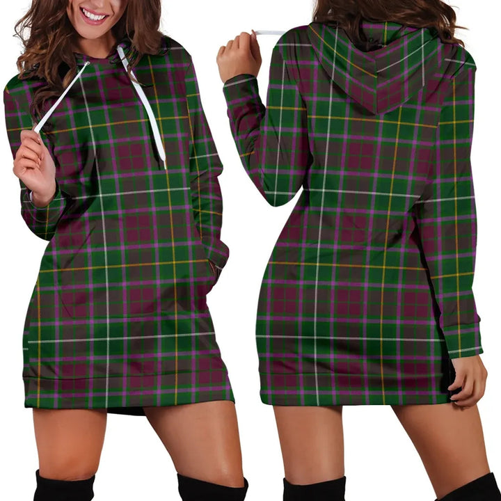 Scottish Crosbie Clan Tartan Hoodie Dress