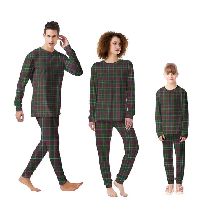Scottish Crosbie Clan Tartan Pajama Set Tartan Plaid