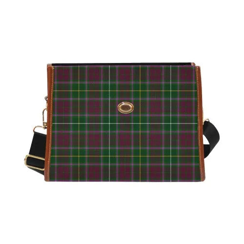 Scottish Crosbie Clan Tartan Waterproof Canvas Bag Tartan Plaid 2