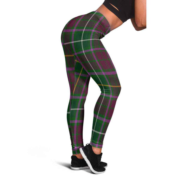 Scottish Crosbie Clan Tartan Women Leggings Tartan Plaid 1