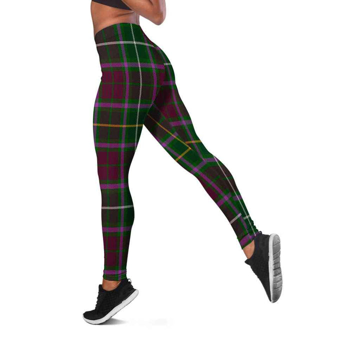 Scottish Crosbie Clan Tartan Women Leggings Tartan Plaid 2