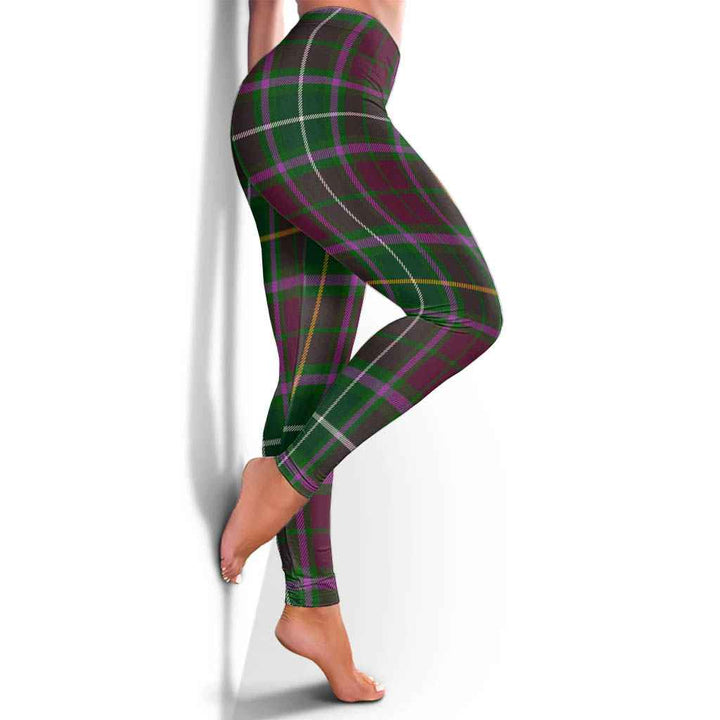 Scottish Crosbie Clan Tartan Women Leggings Tartan Plaid 4