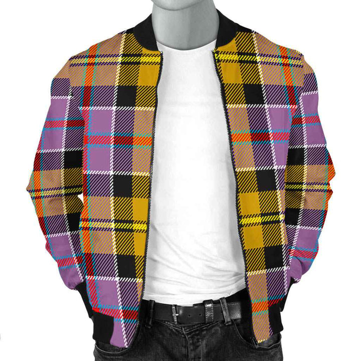 Scottish Culloden Ancient Clan Tartan Bomber Jacket Tartan Plaid 2