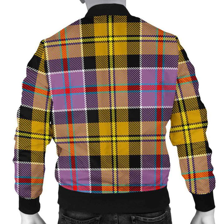 Scottish Culloden Ancient Clan Tartan Bomber Jacket Tartan Plaid 3