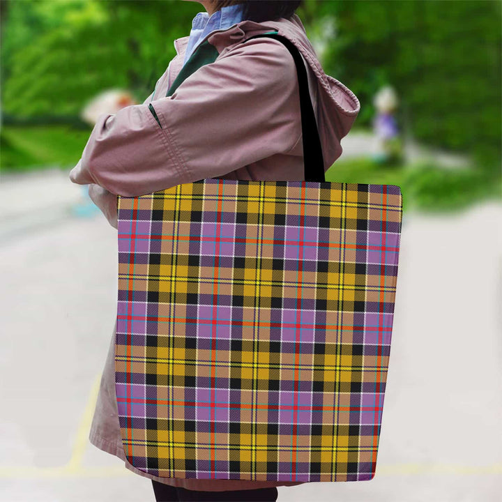 Scottish Culloden Ancient Clan Tartan Canvas Bag With Shoulder Strap Tartan Plaid 2