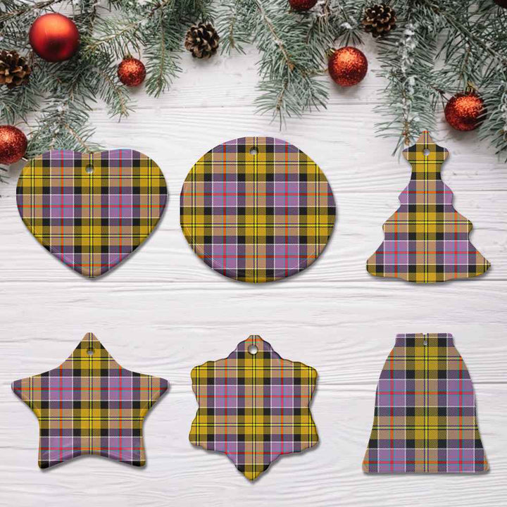 Scottish Culloden Ancient Clan Tartan Ceramic Ornament All Tartan Plaid