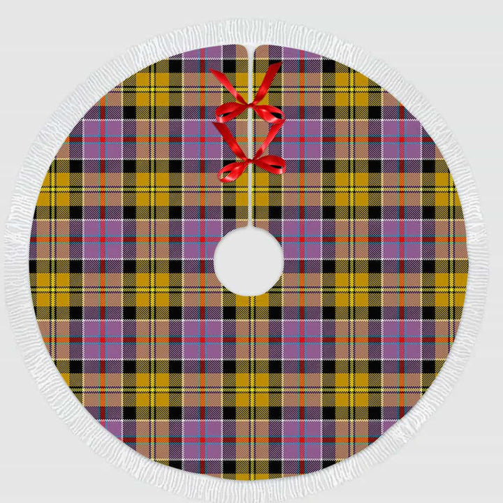 Scottish Culloden Ancient Clan Tartan Christmas Tree Skirt Tassels 1 Tartan Plaid