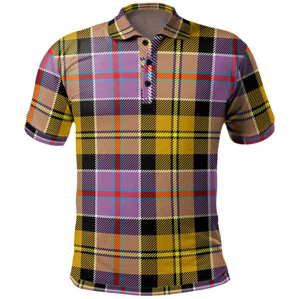 Scottish Culloden Ancient Clan Tartan Polo Shirt Front Side Tartan Plaid