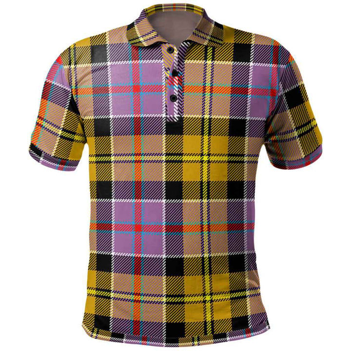 Scottish Culloden Ancient Clan Tartan Polo Shirt Front Side Tartan Plaid