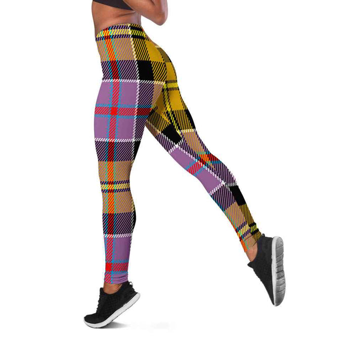 Scottish Culloden Ancient Clan Tartan Women Leggings Tartan Plaid 2