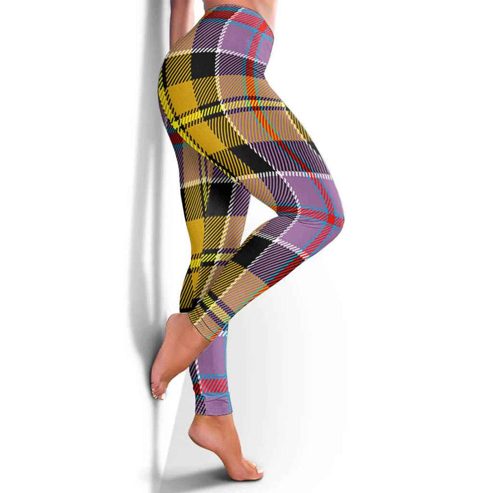 Scottish Culloden Ancient Clan Tartan Women Leggings Tartan Plaid 4