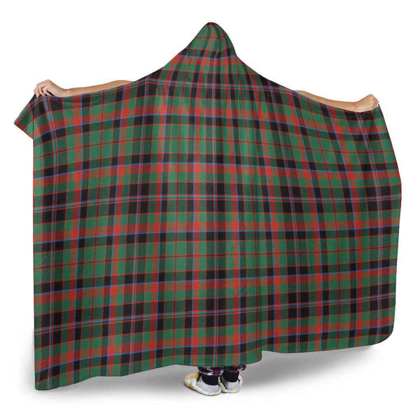 Scottish Cumming Hunting Ancient Clan Tartan Hooded Blanket Tartan Plaid 2