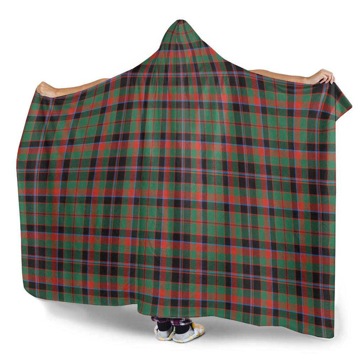 Scottish Cumming Hunting Ancient Clan Tartan Hooded Blanket Tartan Plaid 3
