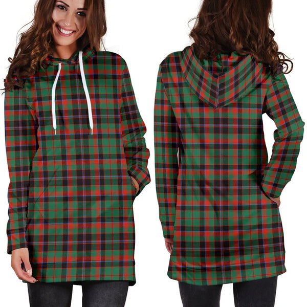 Scottish Cumming Hunting Ancient Clan Tartan Hoodie Dress