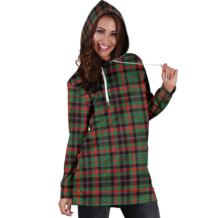 Scottish Cumming Hunting Ancient Clan Tartan Hoodie Dress