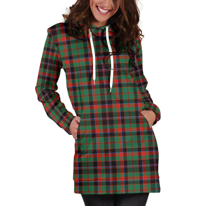 Scottish Cumming Hunting Ancient Clan Tartan Hoodie Dress