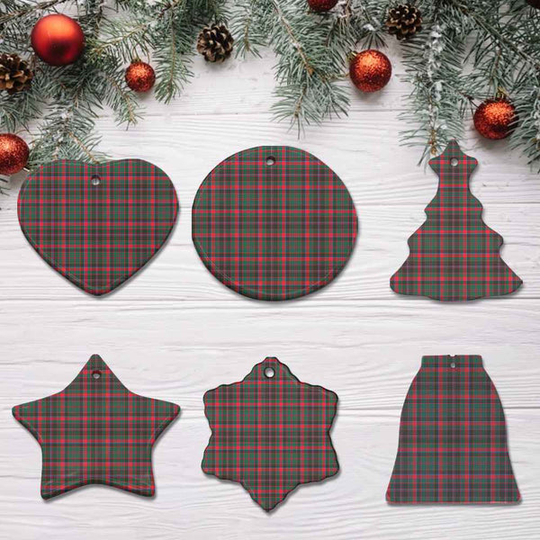 Scottish Cumming Hunting Modern Clan Tartan Ceramic Ornament All Tartan Plaid
