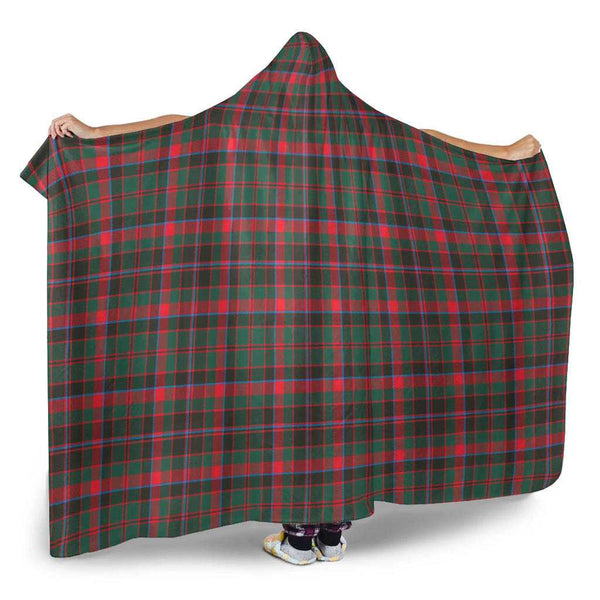 Scottish Cumming Hunting Modern Clan Tartan Hooded Blanket Tartan Plaid 2