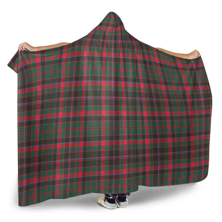 Scottish Cumming Hunting Modern Clan Tartan Hooded Blanket Tartan Plaid 2