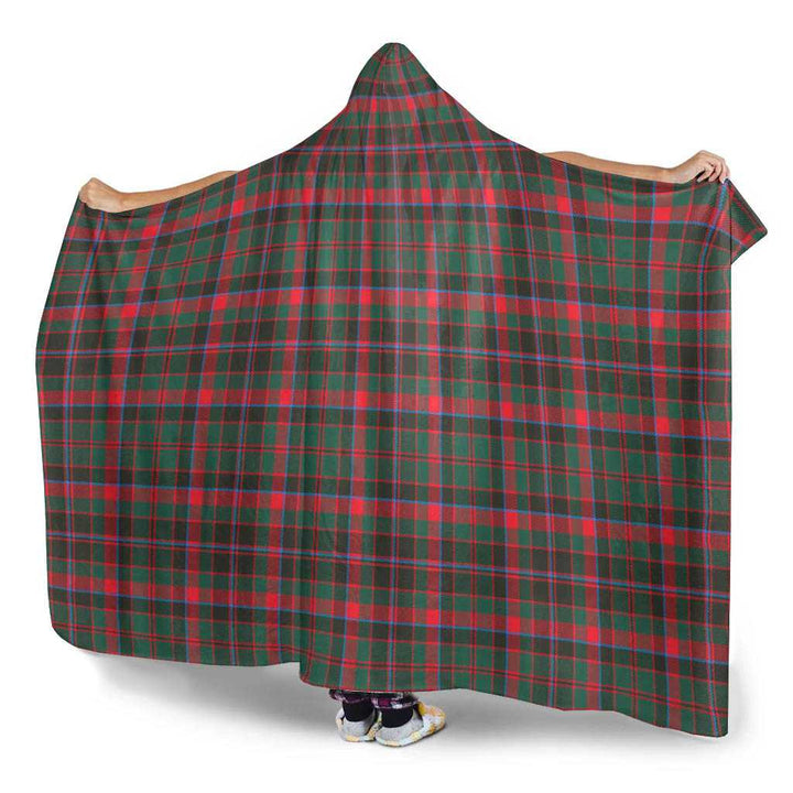 Scottish Cumming Hunting Modern Clan Tartan Hooded Blanket Tartan Plaid 3