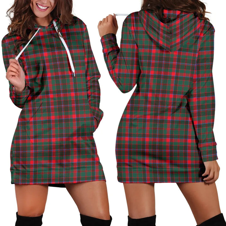 Scottish Cumming Hunting Modern Clan Tartan Hoodie Dress