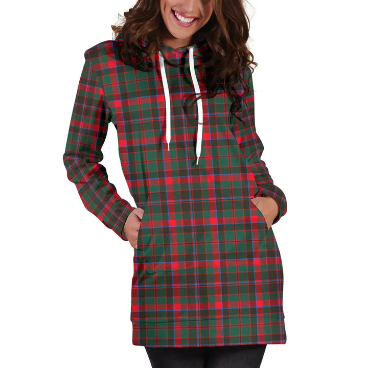 Scottish Cumming Hunting Modern Clan Tartan Hoodie Dress